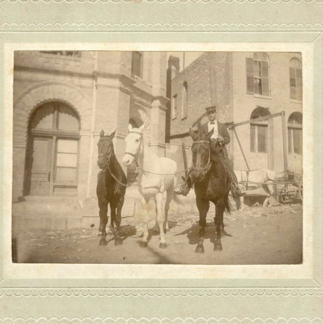 Historic Firehouse Hostel building, Austin TX