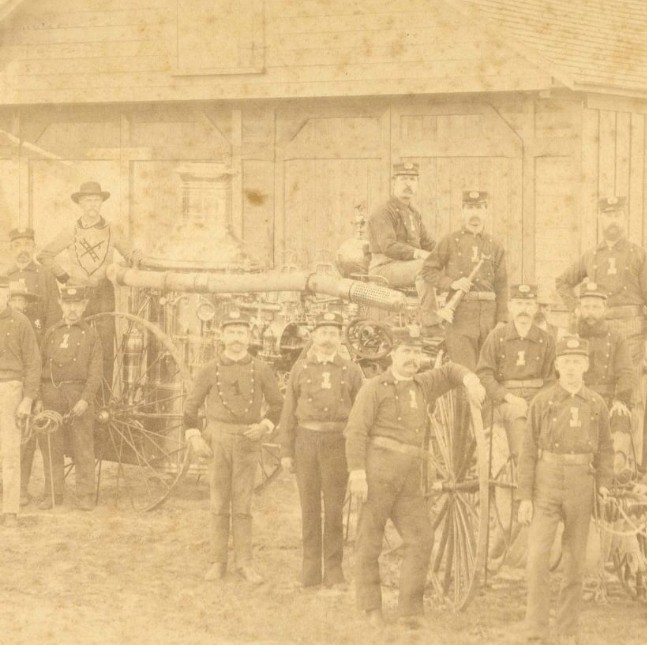 Historic Firehouse Hostel building, Austin TX