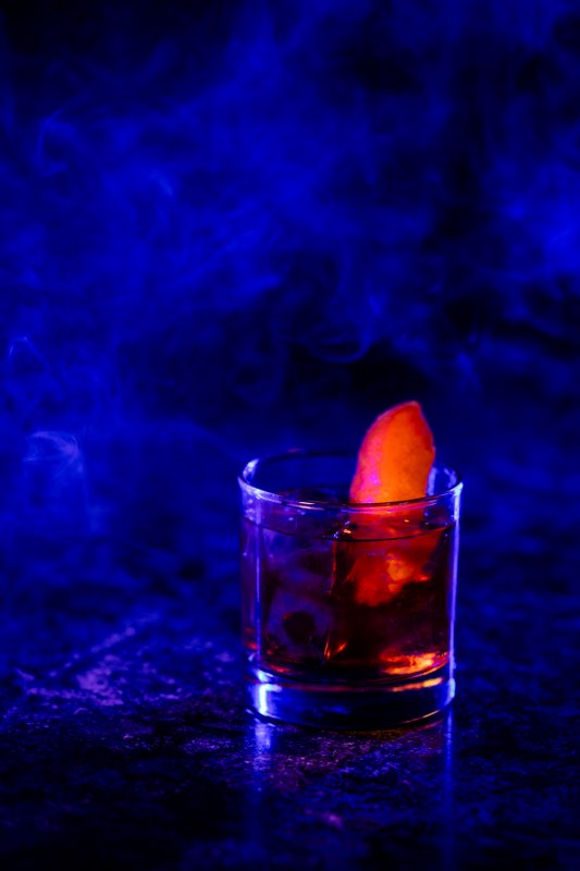 Firehouse Lounge interior — hidden bar Austin